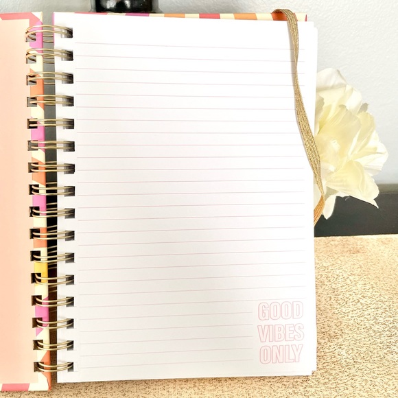 NWT GOOD VIBES ONLY Hardcover Notebook Journal/ 2 Pk Notepads Stationery Bundle - Picture 4 of 9
